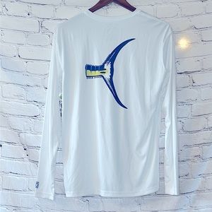 Over Under Long Sleeve Fishing Shirt Size Medium Brand New W/Tags